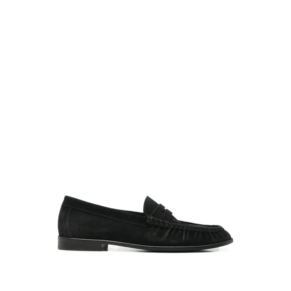 Poeve Suede Penny Loafers