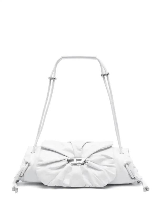 Scrunch D shoulder bag