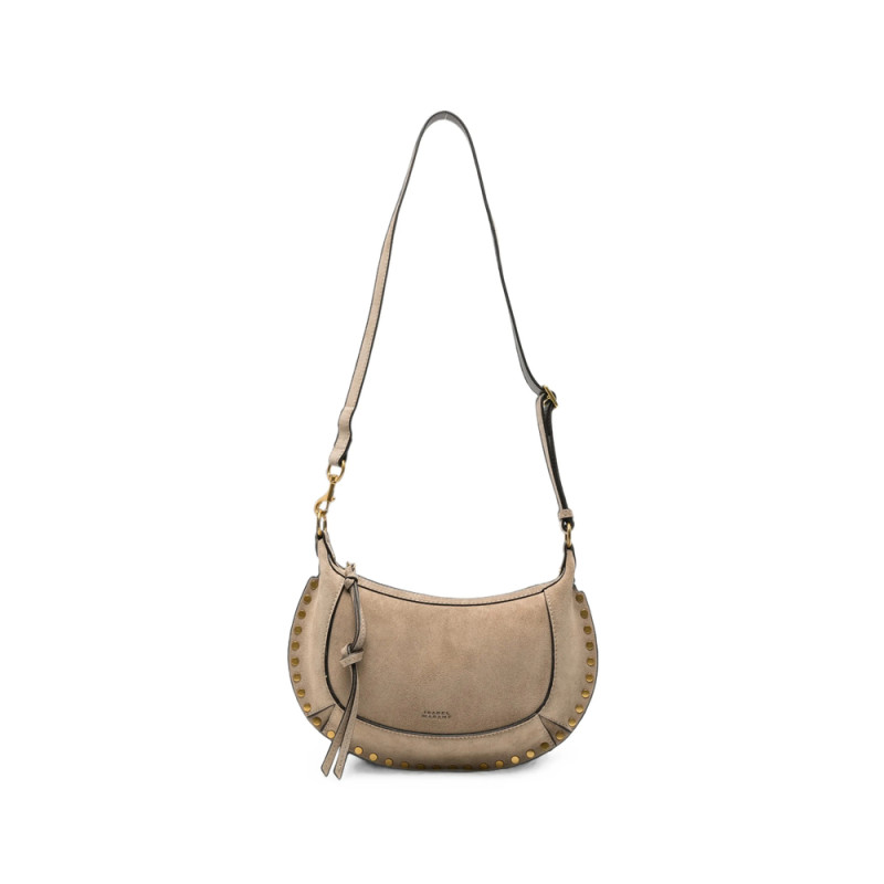 Isabel Marant Oskan Moon Stud-embellished Shoulder Bag