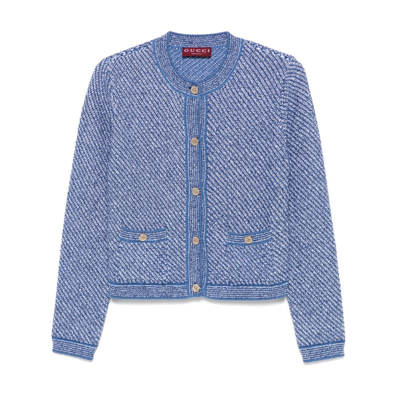 Gucci Crew-neck Cardigan
