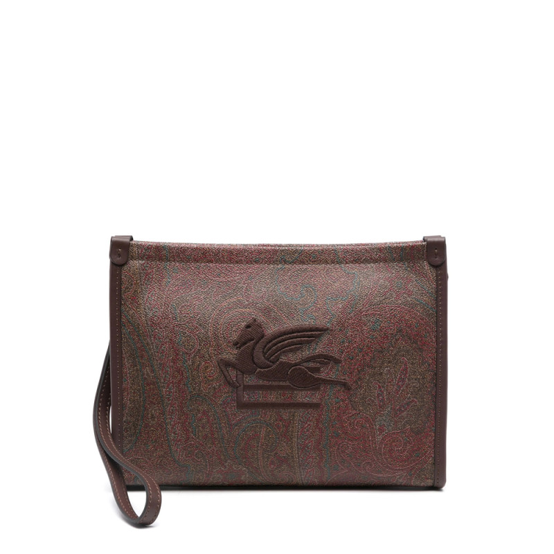 Etro Paisley-print Clutch Bag