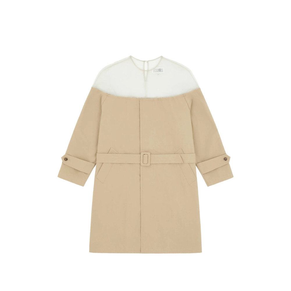 Mm6 Maison Margiela Long-sleeves Midi Dress