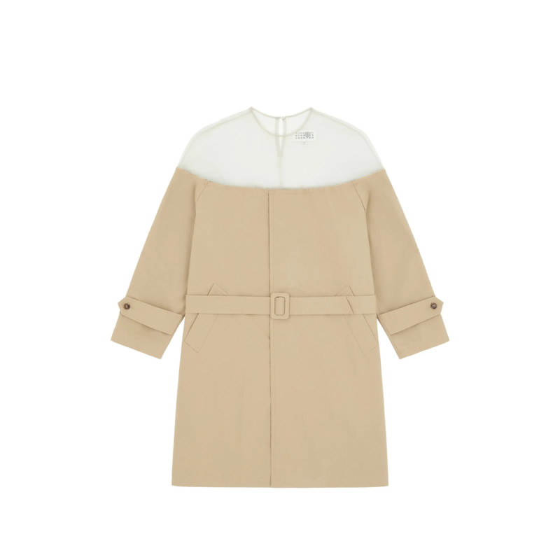 Mm6 Maison Margiela Long-sleeves Midi Dress