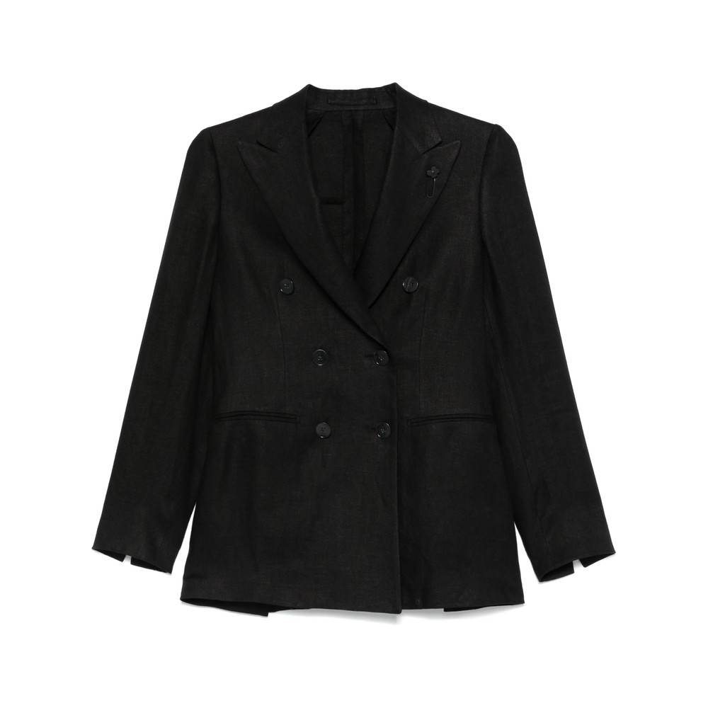 Lardini Brooch-detail Blazer