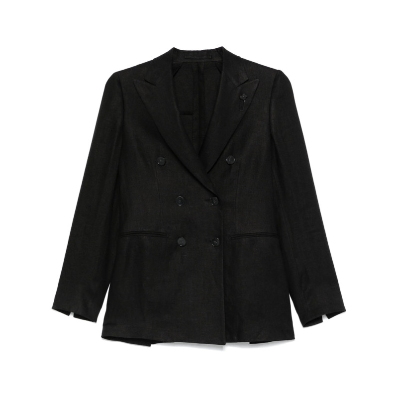 Lardini Brooch-detail Blazer