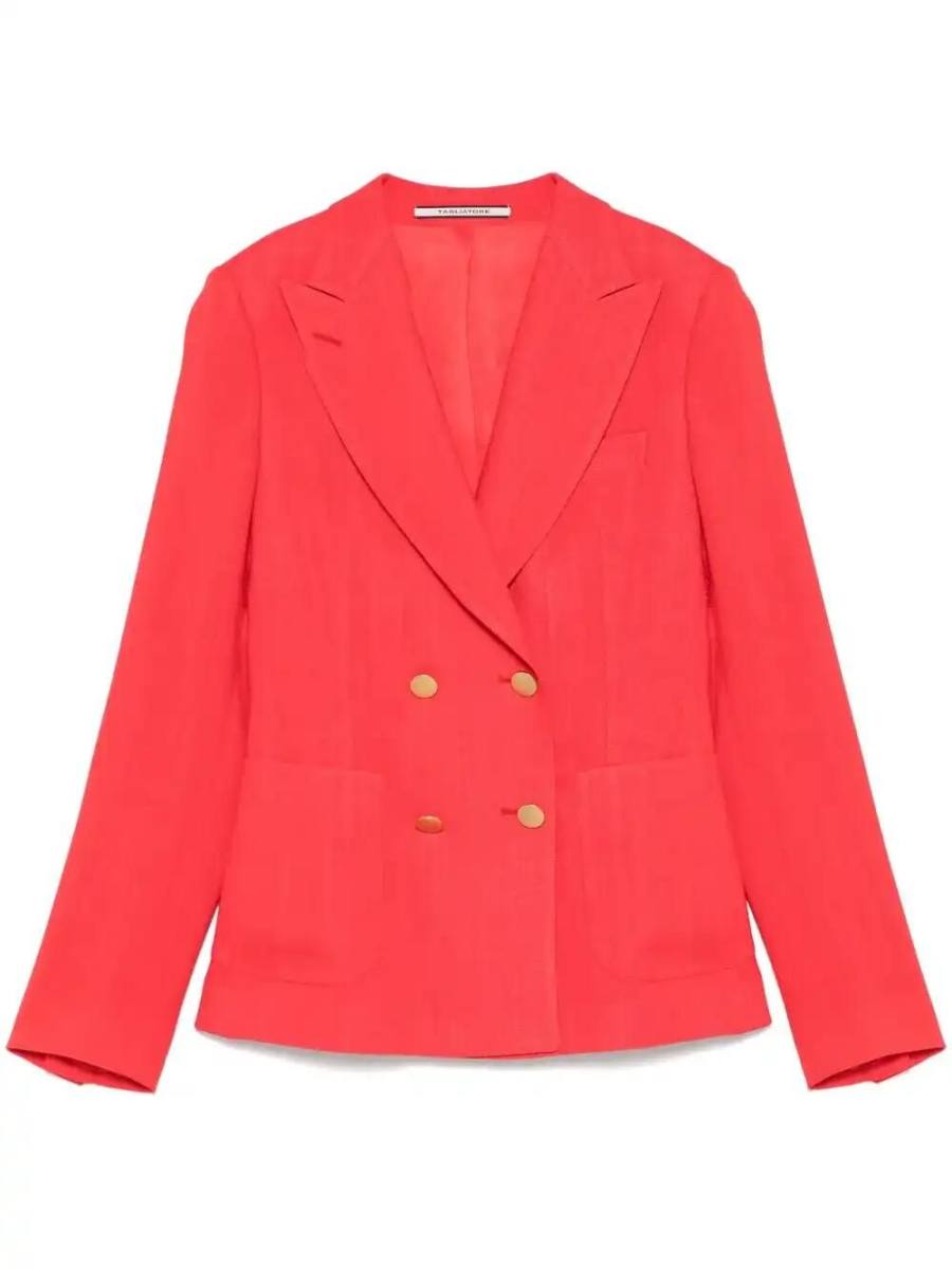 double-breasted blazer