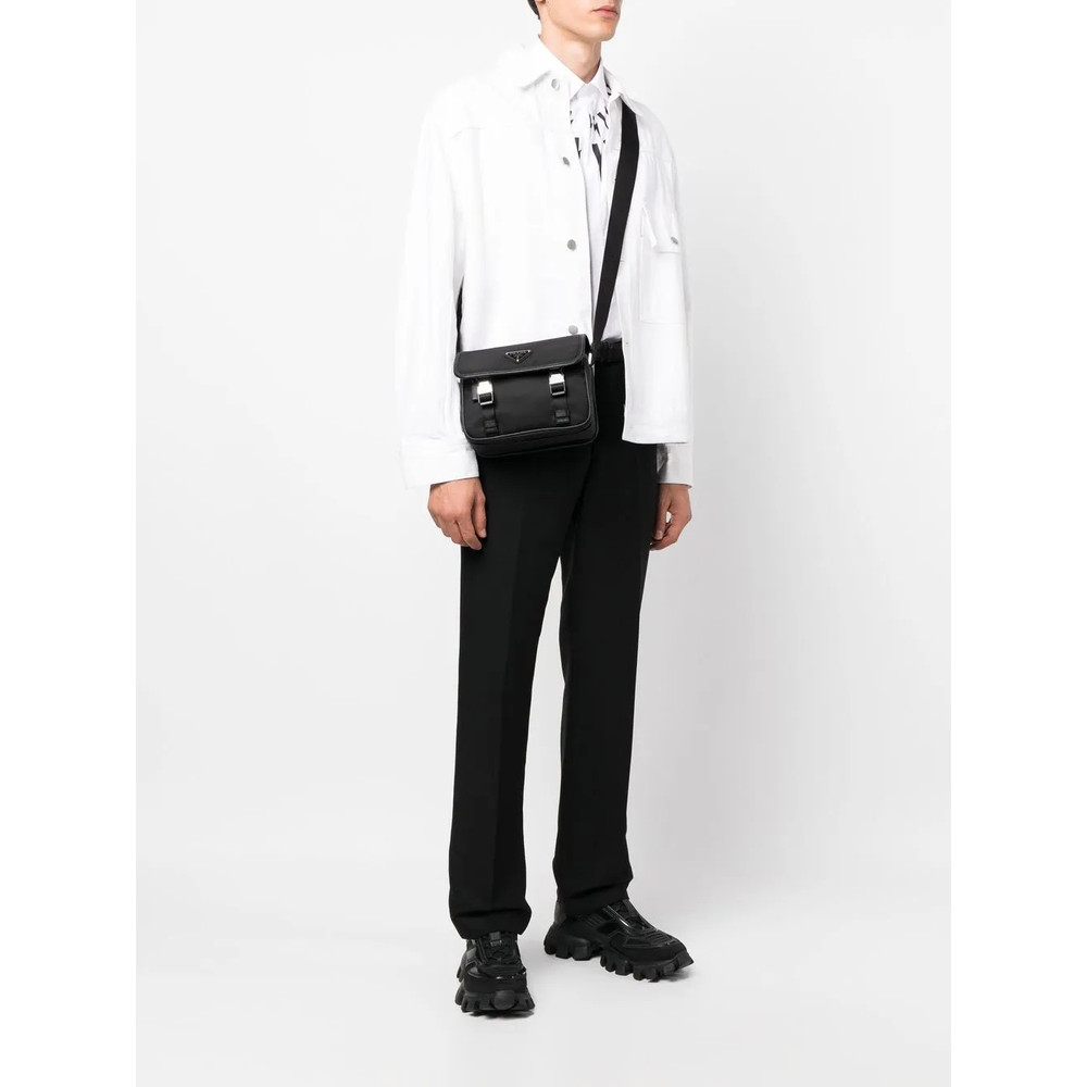 Prada Logo-triangle Shoulder Bag