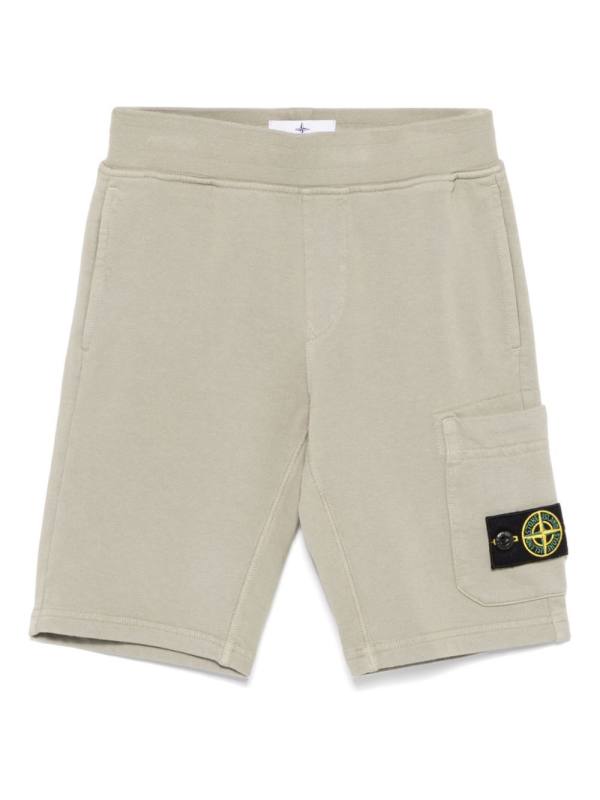 Compass-badge shorts