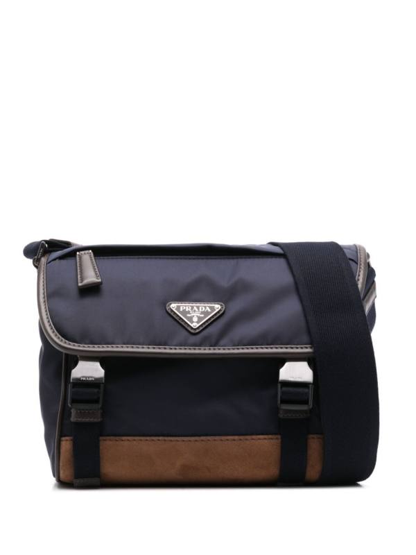 Re-Nylon messenger bag