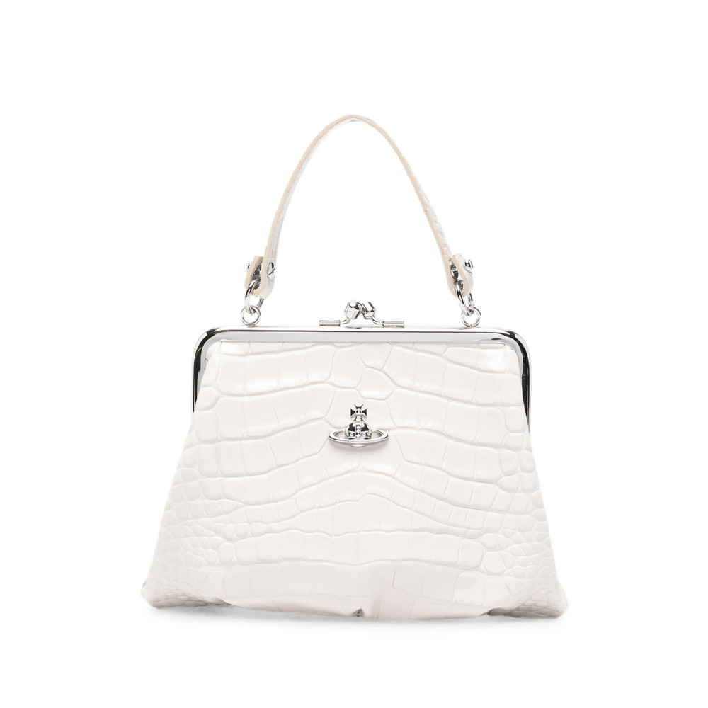 Vivienne Westwood Granny Frame Croc-effect Tote Bag