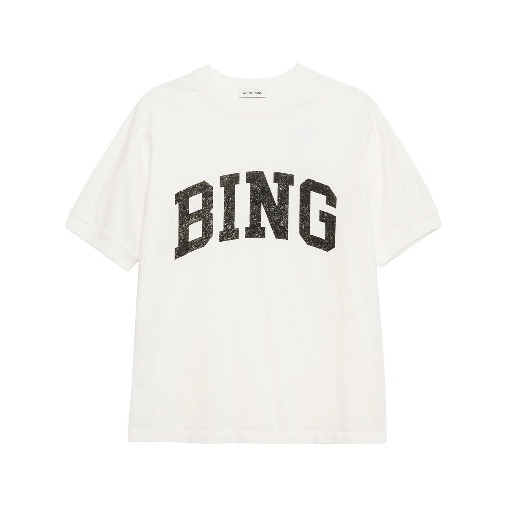 Anine Bing Jaylin Cotton T-shirt