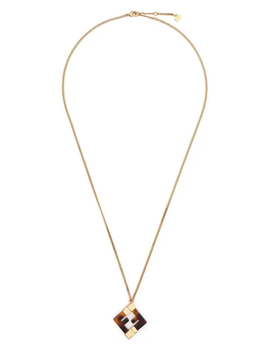 FF-pendant necklace