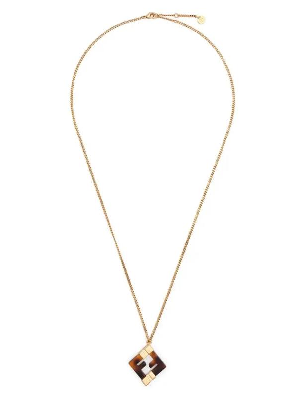 FF-pendant necklace