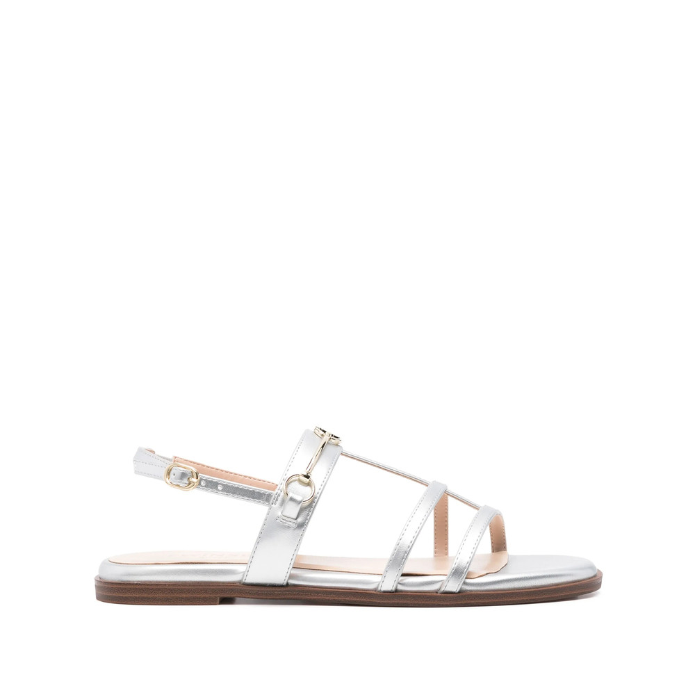 Twinset Oval T-plaque Flat Sandals