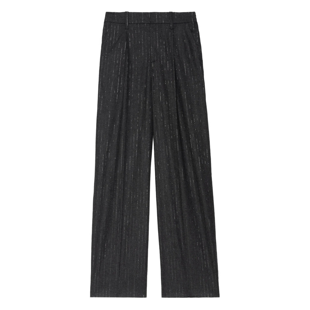 Zadig & Voltaire Pleated Pinstripe Trousers