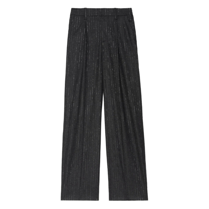Zadig & Voltaire Pleated Pinstripe Trousers