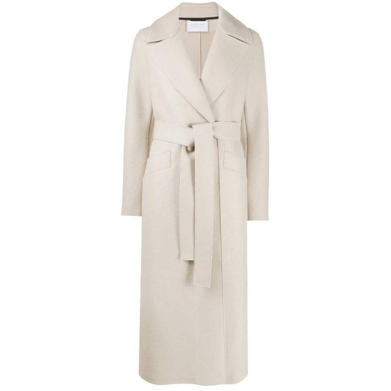 Harris Wharf London Belted Wool Coat