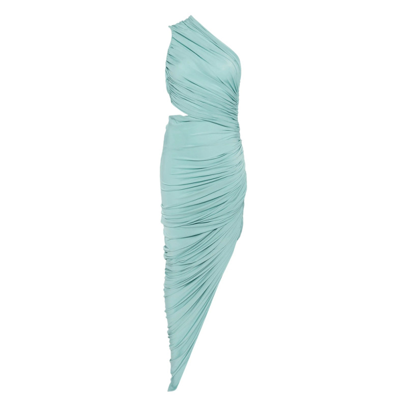 Alaïa One-shoulder Gathered Dress