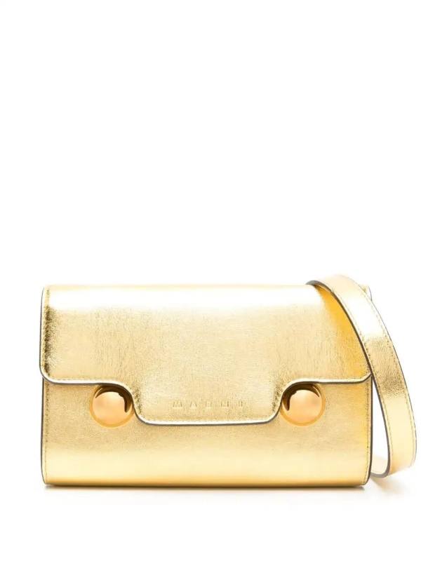 logo-debossed cross body bag