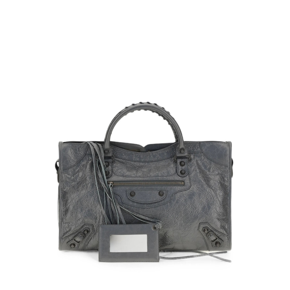 Balenciaga Le City Leather Leather Tote Bag