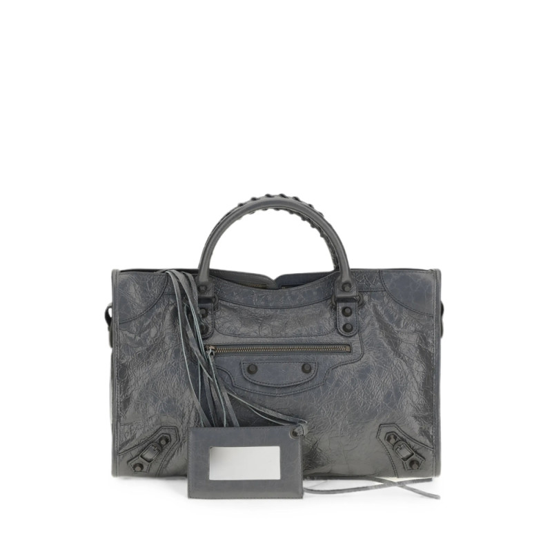 Balenciaga Le City Leather Leather Tote Bag
