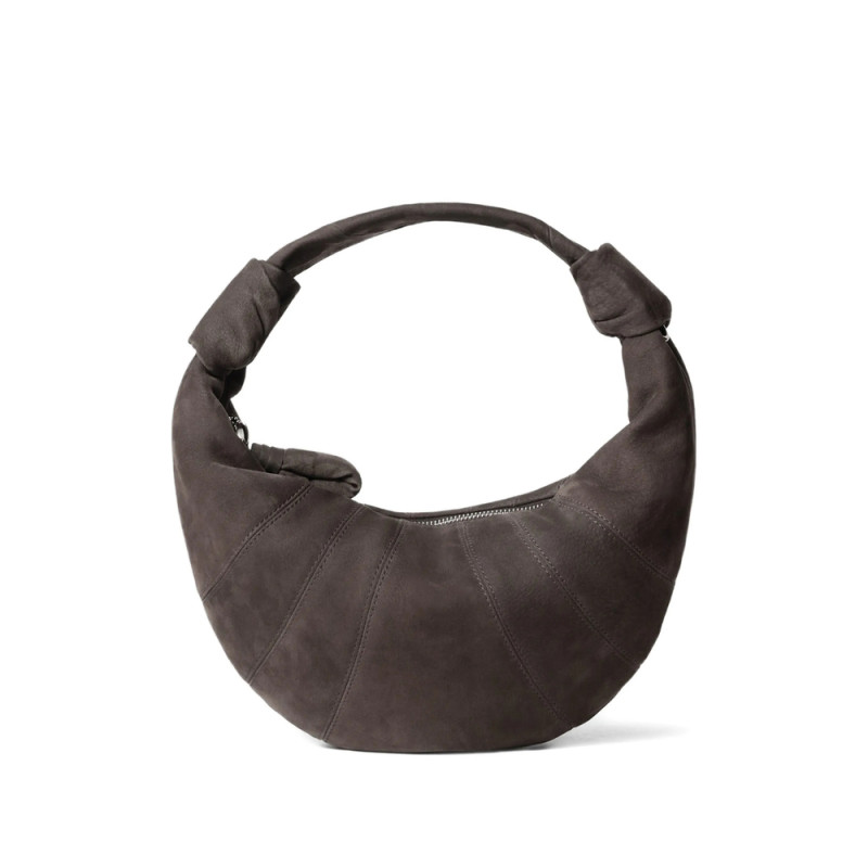 Lemaire Topstitched Fortune Croissant Shoulder Bag