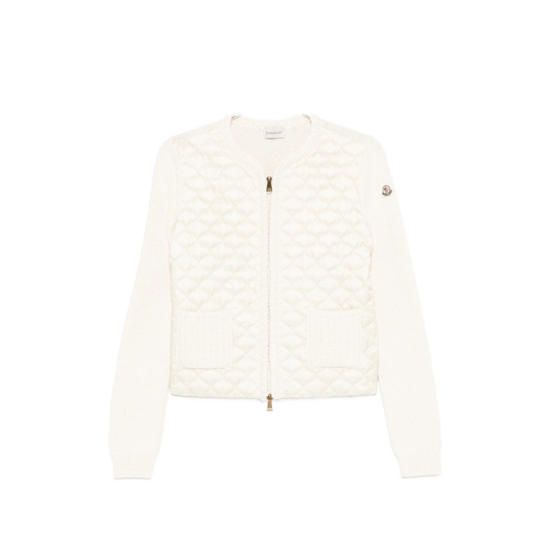 Moncler Quilted Zip Jacket