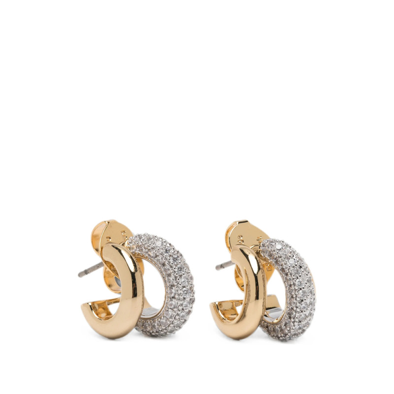 Kate Spade Crystal-embellished Huggie Earrings