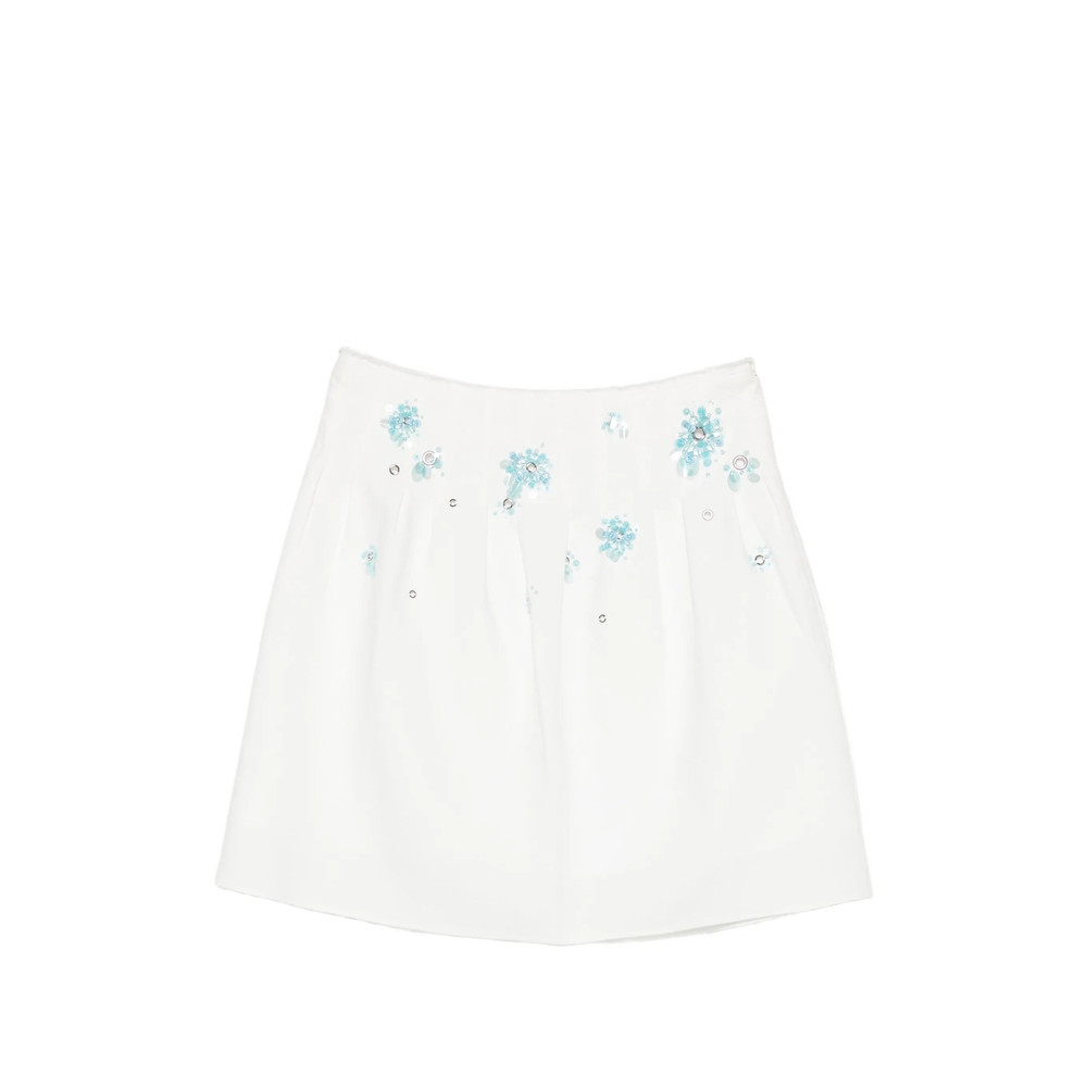 Shushu/tong Sequin-embellished Mini Skirt