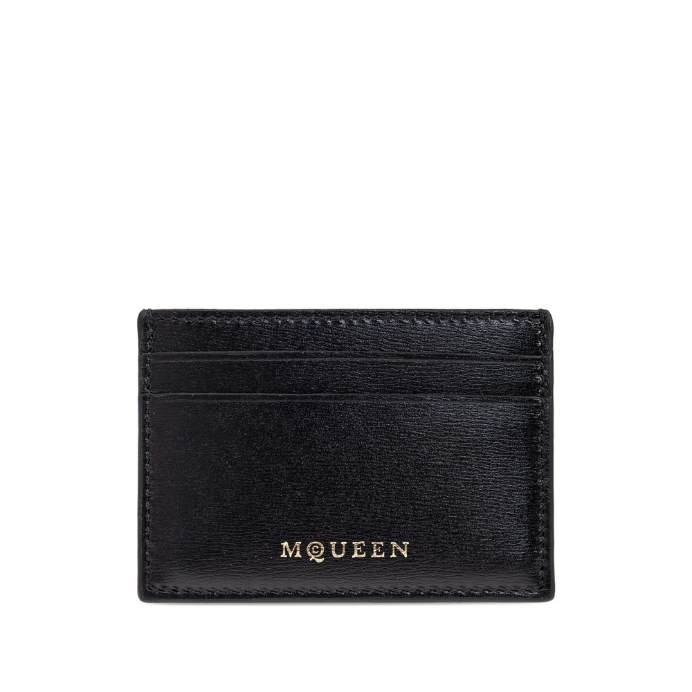 Alexander Mcqueen Leather Cardholder