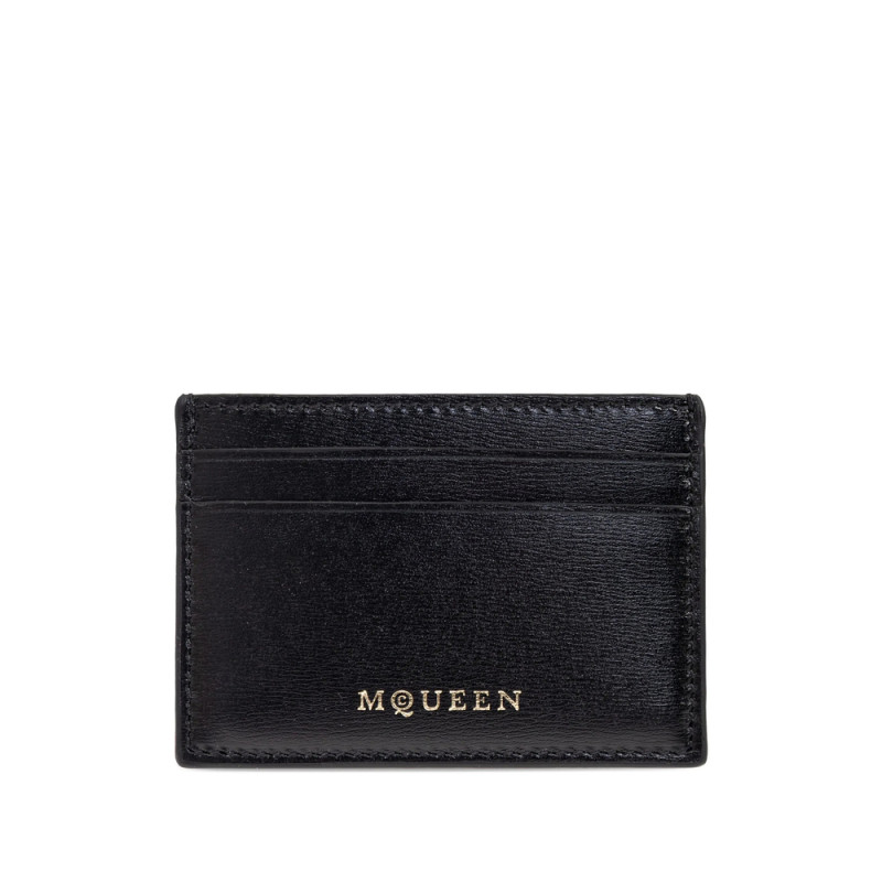 Alexander Mcqueen Leather Cardholder