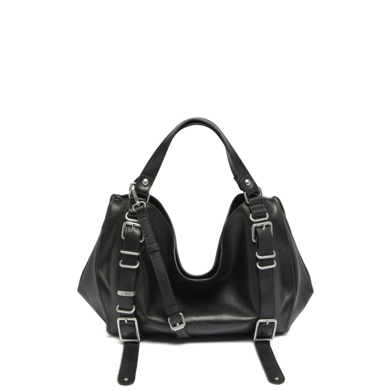 Diesel D-One-Medium Top-handle Bag In Treated-leather