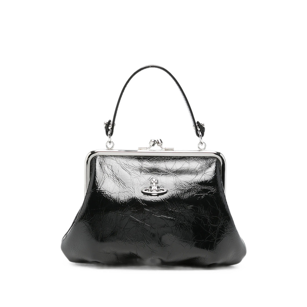 Vivienne Westwood Orb-plaque Patent Tote Bag