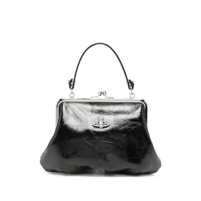 Vivienne Westwood Orb-plaque Patent Tote Bag