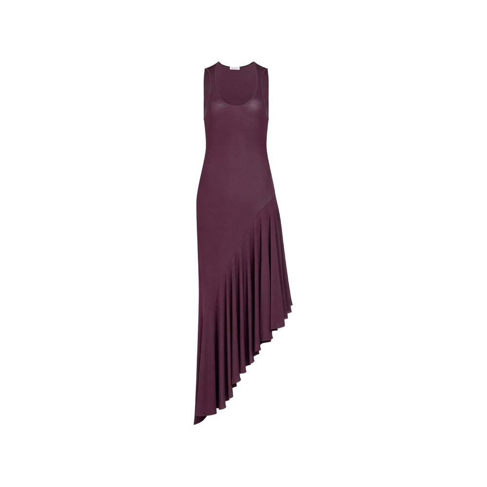Alaïa Asymmetric Ruffled Dress