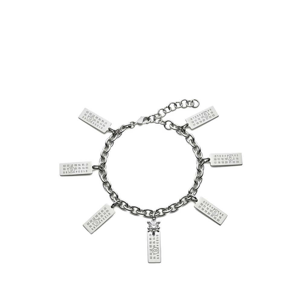 Mm6 Maison Margiela Charms Chain Bracelet