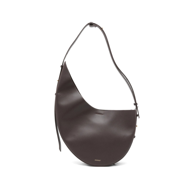 Soeur Leather Shoulder Bag