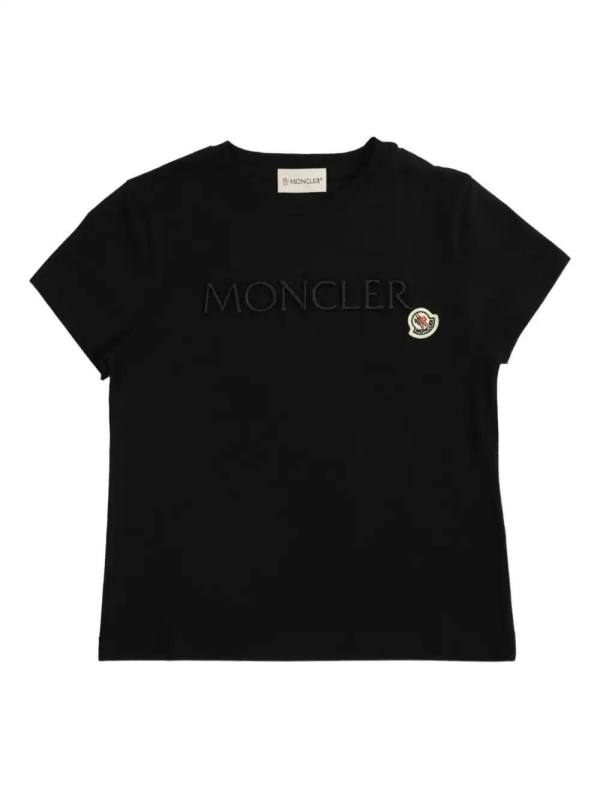 logo-patch cotton T-shirt