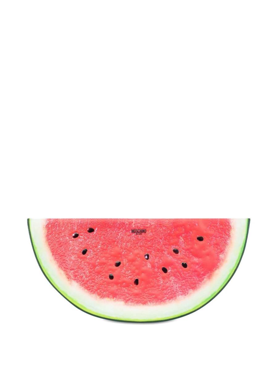 watermelon motif clutch bag