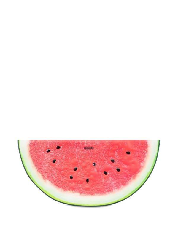 watermelon motif clutch bag