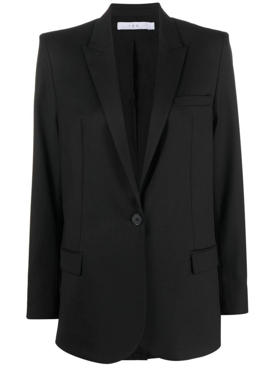 single-breasted tailored blazer