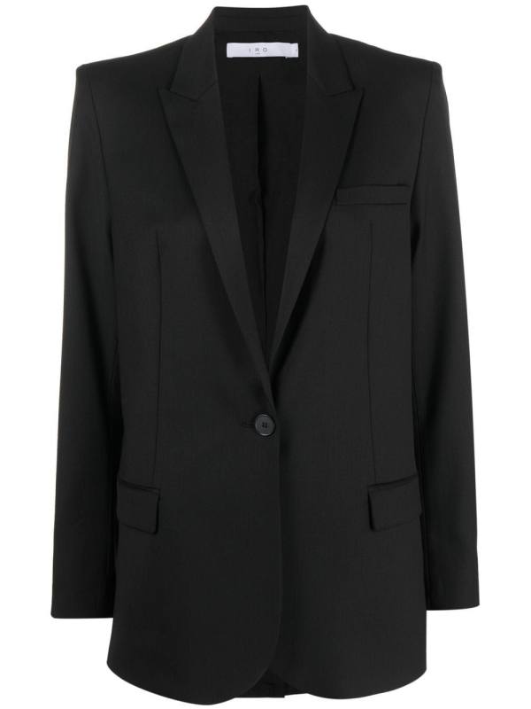 single-breasted tailored blazer