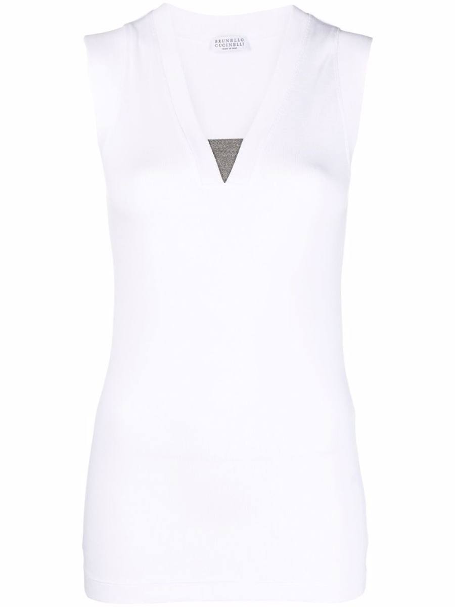 V-neck tank top