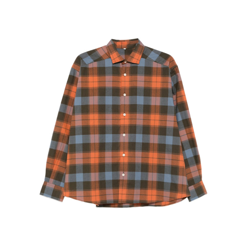 Baserange Plaid Cotton Shirt