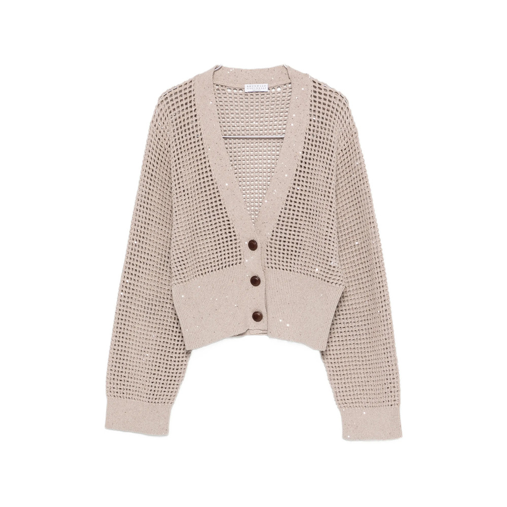 Brunello Cucinelli Sequin-embellished Cardigan