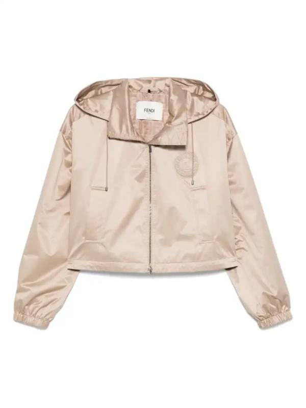 logo-patch jacket