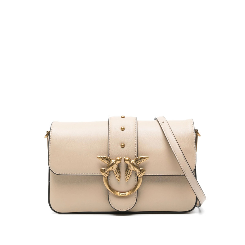 Pinko Mini Love One Slouchy Shoulder Bag