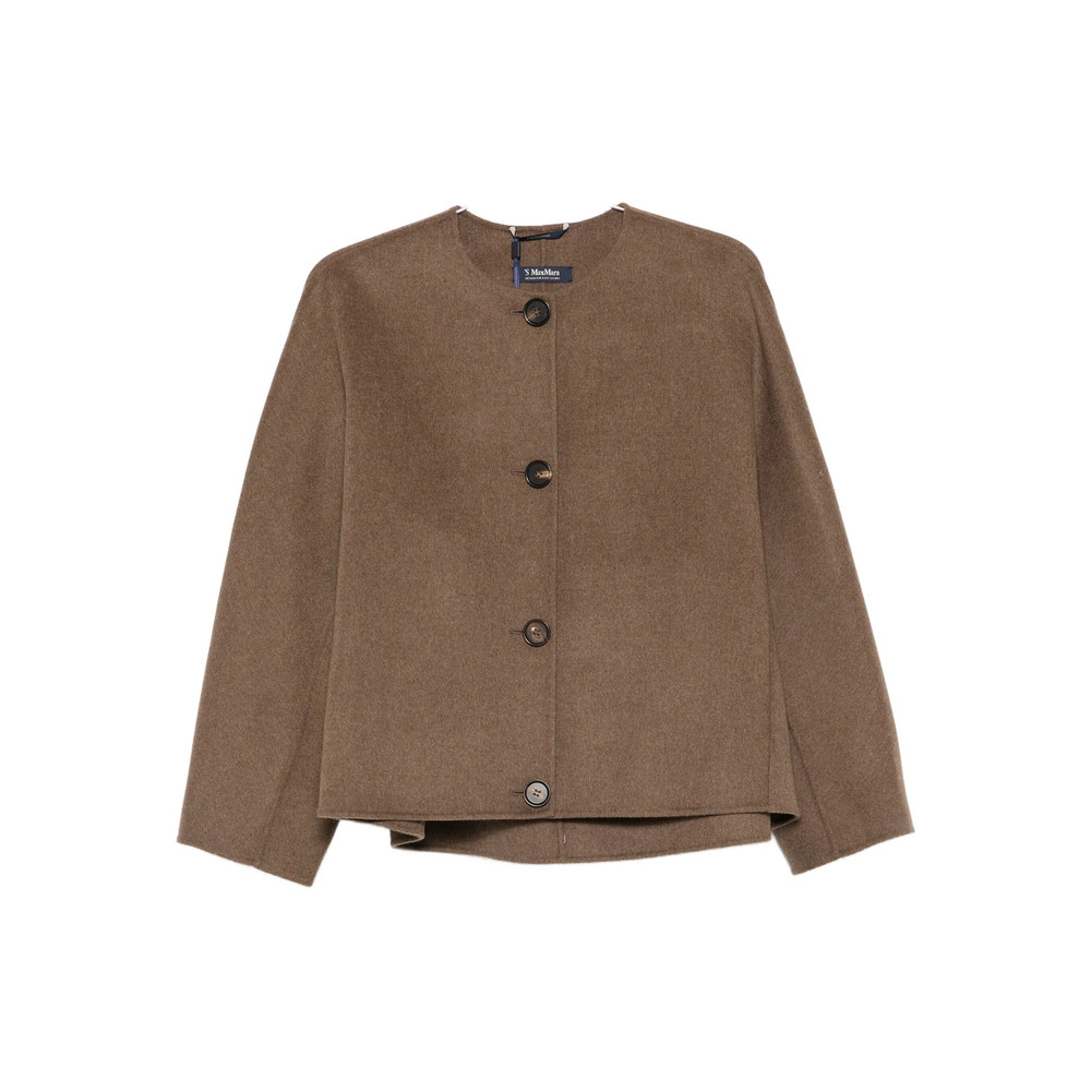 's Max Mara Button-front Virgin-wool Jacket
