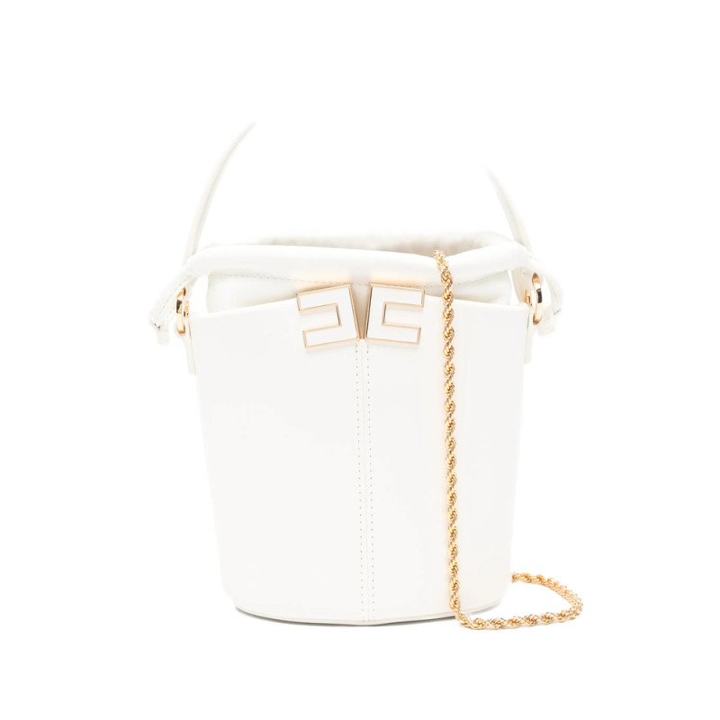 Elisabetta Franchi Logo Chain Mini Bag