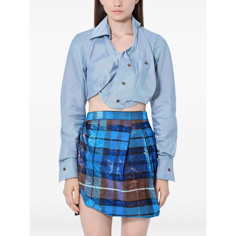Vivienne Westwood Asymmetrical Cropped Shirt